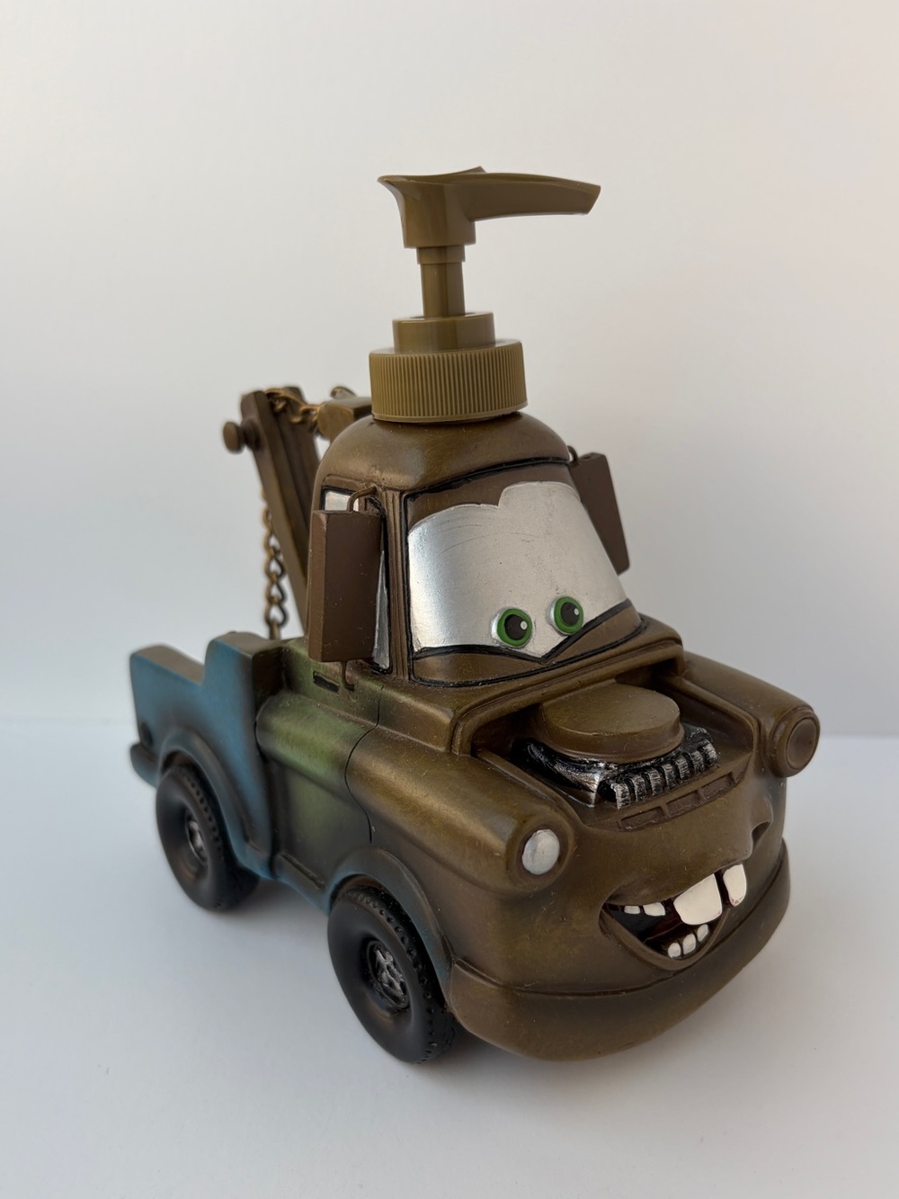 Disney Pixar Cars Mater Tow Truck Soap Lotion Pump
